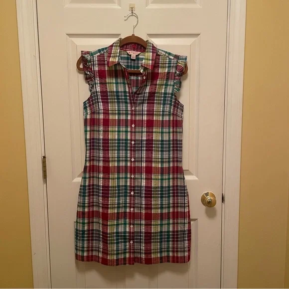 brooks brothers red fleece plaid dress Brooks Brothers | Dresses | Brooks Brothers Red Fleece Plaid Sleeveless  Dress